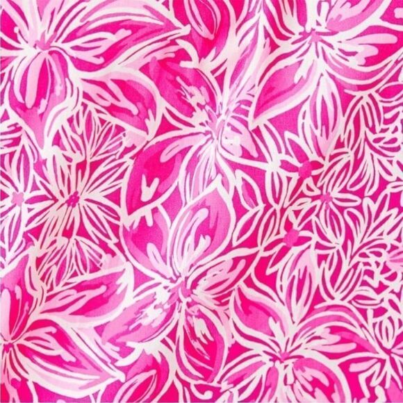 Lilly Pulitzer Winifred Top - Pinata Pink New Blooms on the Bloc - Size XL - NWT - Picture 3 of 7